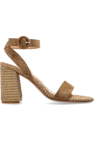Gianvito Rossi Dames, Schoenen, Bruin, Maat: 38 EU Leer
