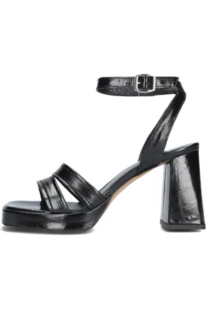 NOTRE-V Dames, Schoenen, Zwart, Maat: 40 EU Leer