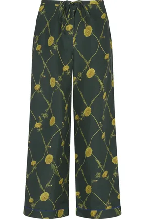 Burberry Dames, Broeken, Groen, Maat: XS Zijde