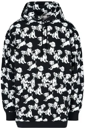 Céline Heren, Sweatshirts & Hoodies, Zwart, Maat: S Katoen
