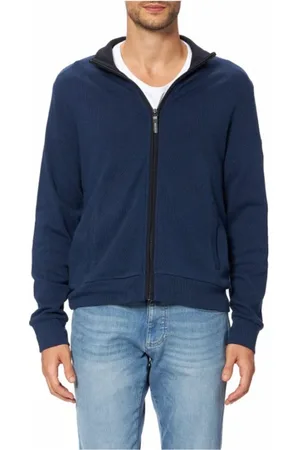 Pierre Cardin Heren, Sweatshirts & Hoodies, Blauw, Maat: L