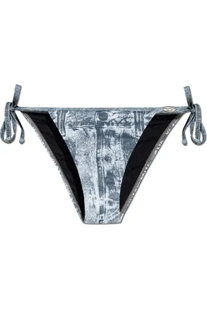 Diesel Dames, Badkleding, Blauw, Maat: 2XS Denim