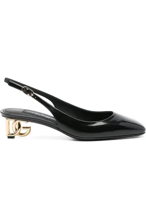 Dolce & Gabbana Dames, Schoenen, Zwart, Maat: 37 1/2 EU