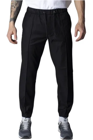 Armani Exchange Heren, Broeken, Zwart, Maat: W28 Viscose