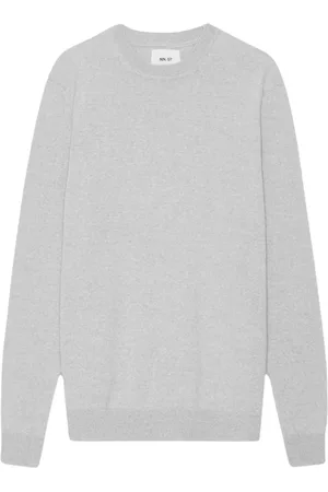 NN.07 Heren, Truien, Grijs, Maat: 2XL Wol