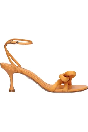 Lola Cruz Dames, Schoenen, Oranje, Maat: 37 EU Leer