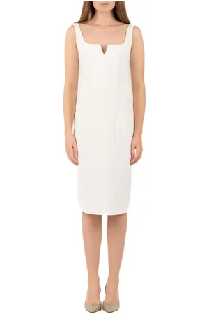 Max Mara Dames, Jurken, Wit, Maat: XS