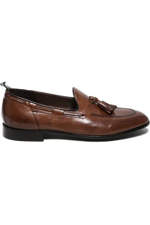 Green george Heren, Schoenen, Bruin, Maat: 41 1/2 EU Leer