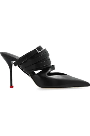 Alexander McQueen Dames, Schoenen, Zwart, Maat: 38 EU Leer