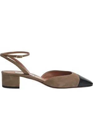 Aquazzura Dames, Schoenen, Bruin, Maat: 37 EU Leer