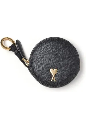 Ami Dames, Accessoires, Zwart, Maat: ONE Size Leer