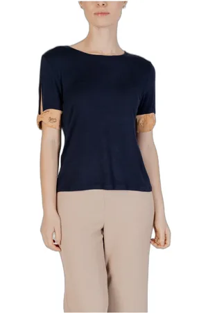 ALVIERO MARTINI 1A CLASSE Dames, Tops, Blauw, Maat: 2XL