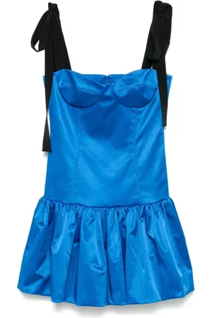 Anna October Dames, Jurken, Blauw, Maat: M