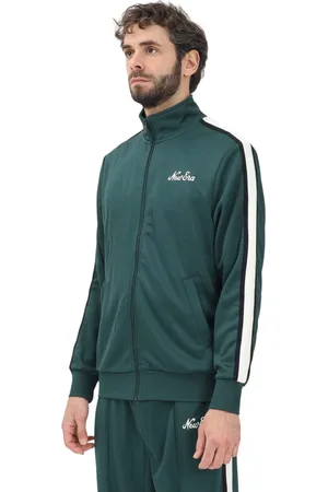 New Era Heren, Sweatshirts & Hoodies, Groen, Maat: S Poliester