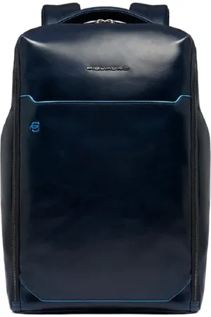 Piquadro Heren, Tassen, Blauw, Maat: ONE Size Leer