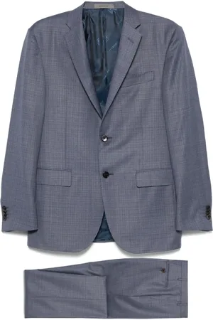 corneliani Heren, Pakken, Blauw, Maat: XL Wol