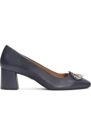 Kazar Dames, Schoenen, Blauw, Maat: 38 1/2 EU Leer