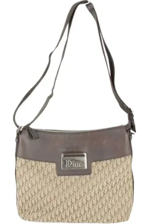 Dior Dames, Pre-owned, Bruin, Maat: ONE Size Leer