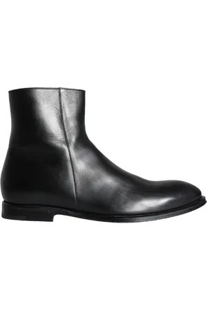 Dolce & Gabbana Heren, Schoenen, Zwart, Maat: 41 EU Leer