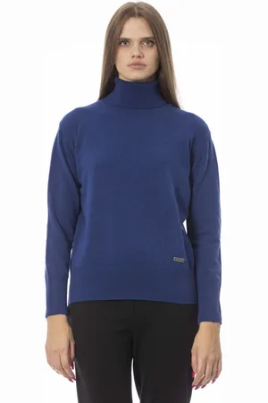 BALDININI Dames, Truien, Blauw, Maat: 2XL