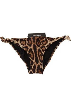 Dolce & Gabbana Dames, Badkleding, Bruin, Maat: L Nylon