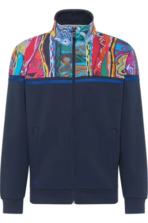 Carlo Colucci Heren, Sweatshirts & Hoodies, Blauw, Maat: S