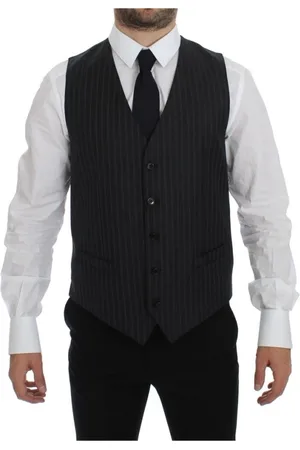 Dolce & Gabbana Heren, Pakken, Grijs, Maat: M Wol