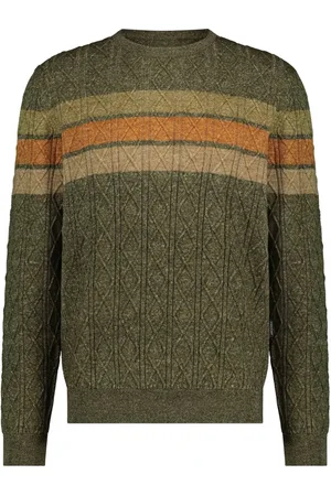 State of art Heren, Truien, Groen, Maat: 2XL Katoen