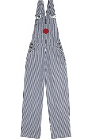 Kickers Dames, Jumpsuits & Playsuits, Blauw, Maat: S Katoen