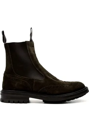 TRICKERS Heren, Schoenen, Groen, Maat: 44 EU Suède