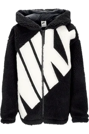Nike Dames, Jassen, Zwart, Maat: XS Leer