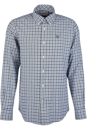 Barbour Heren, Overhemden, Blauw, Maat: S Katoen