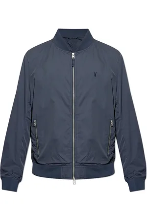 AllSaints Heren, Jassen, Blauw, Maat: 2XL Katoen