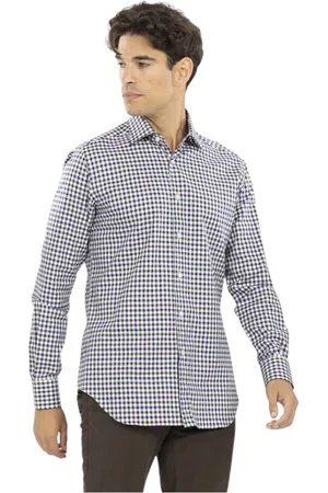 Xacus Heren, Overhemden, Bruin, Maat: 5XL Katoen