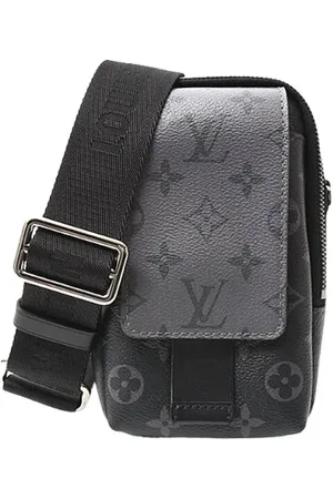 LOUIS VUITTON Heren, Pre-owned, Zwart, Maat: ONE Size Leer
