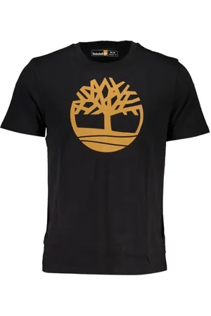 Timberland Heren, Tops, Zwart, Maat: L Katoen