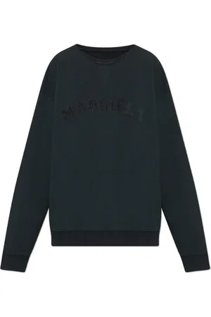 Maison Margiela Heren, Sweatshirts & Hoodies, Zwart, Maat: XL Katoen