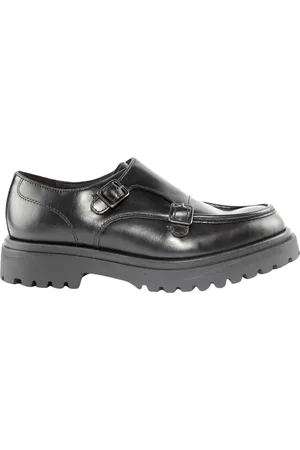 MARCO FERRETTI Heren, Schoenen, Zwart, Maat: 44 EU Leer