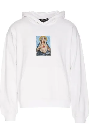 Dolce & Gabbana Heren, Sweatshirts & Hoodies, Wit, Maat: M