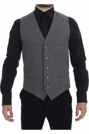 Dolce & Gabbana Heren, Pakken, Grijs, Maat: M Katoen