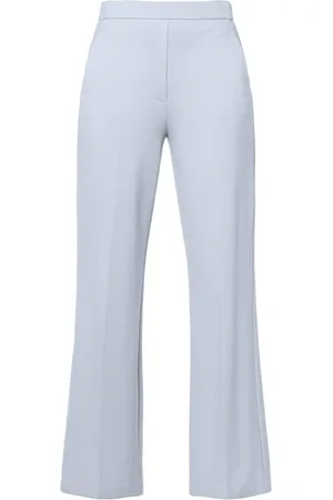 beaumont Dames, Broeken, Blauw, Maat: XL Viscose