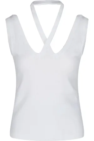 Maison Margiela Dames, Tops, Wit, Maat: S Katoen