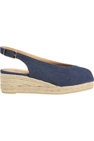 Castaner Dames, Schoenen, Blauw, Maat: 40 EU Katoen