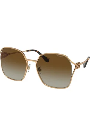 Miu Miu Dames, Accessoires, Bruin, Maat: 60 MM