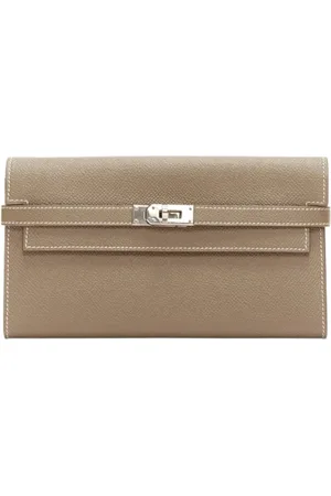 Hermès Dames, Pre-owned, Groen, Maat: ONE Size Leer