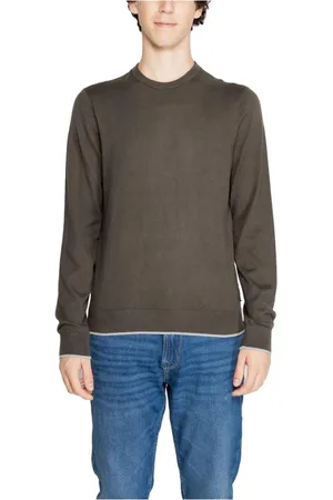 Armani Exchange Heren, Truien, Groen, Maat: 2XL Kasjmier