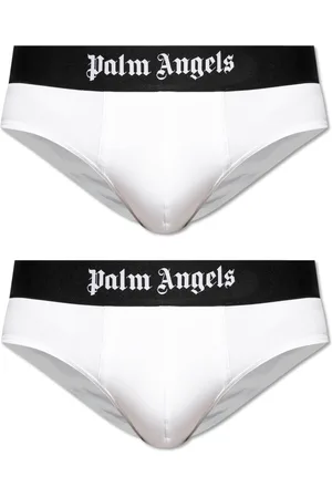 Palm Angels Heren, Ondergoed, Wit, Maat: L Katoen