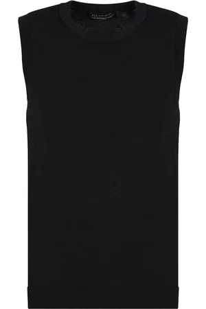 Armani Exchange Dames, Tops, Zwart, Maat: S Viscose