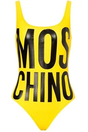 Moschino Dames, Badkleding, Geel, Maat: XL