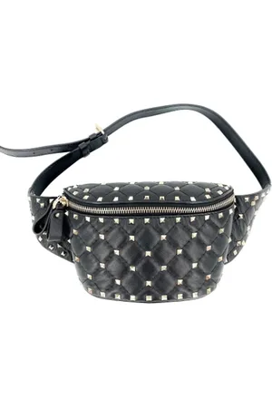 VALENTINO Dames, Pre-owned, Zwart, Maat: ONE Size Leer